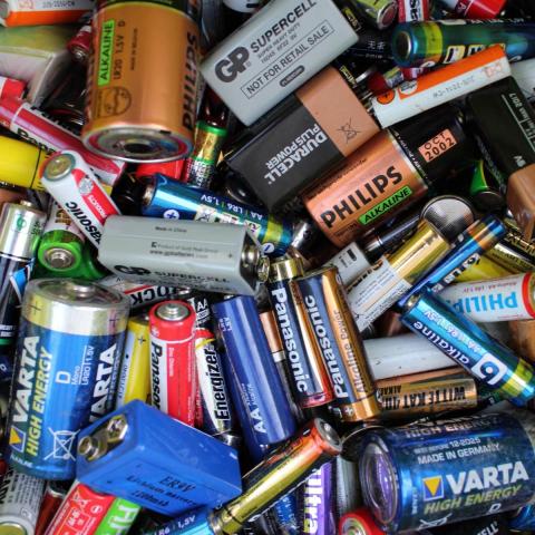lege batterijen