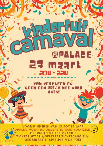 Kinder Carnavalfuif © dienst VT