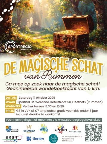 Wandelzoektocht: De Magische Schat van Rummen © ILV