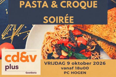 Pasta & Croque Soirée © cd&v PLUS