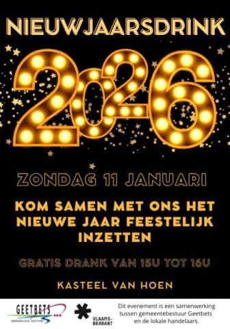 Nieuwjaarsdrink 2026 © gemeente geetbets