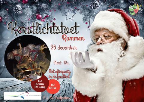 Kerstlichtstoet Rummen © cv Fruitfretters