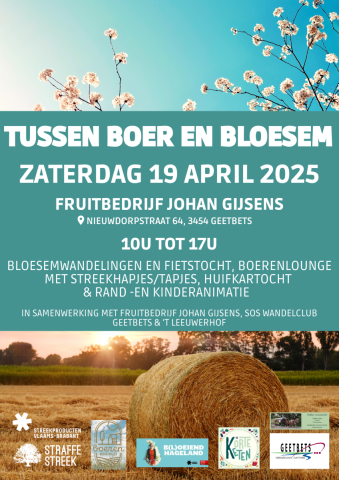 tussen bloesem en boer