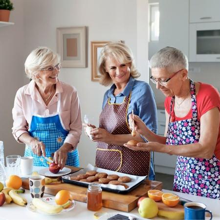 KOKEN MET VROUWEN © Getty Images