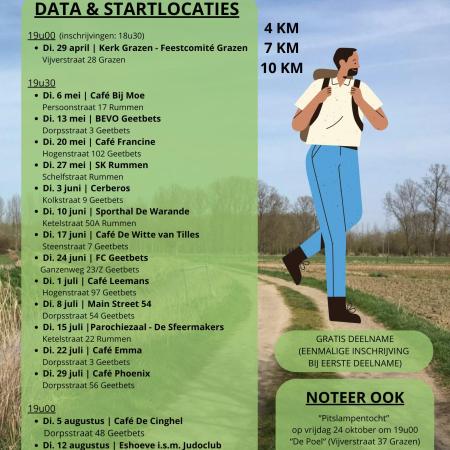 Gezondheidswandelingen © gemeente geetbets